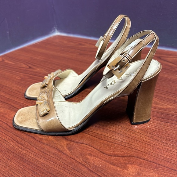 Vintage Prada Heeled Sandals - Picture 7 of 8